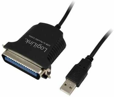 LogiLink Prisijungti | USB 2.0 adapteris prie Paralel (LPT) DB25 , 1,8m | USB-A į LPT USB A kištukas | DB25
