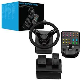 Logitech 945-000062 žaidimų valdiklis Vairas + pedalai Analoginis / skaitmeninis Juoda