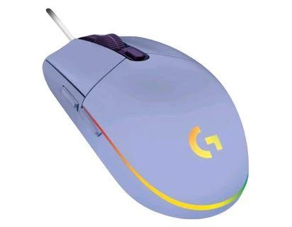Pelė žaidimams Logitech G102 Lightsync, Alyvinė