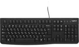 Logitech klaviatūra K120 su laidu, RU išdėstymas