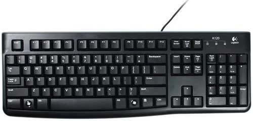 Klaviatūra Logitech K120 UK Juodas