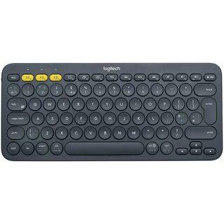 Belaidė Multi-Device Bluetooth Klaviatūra Logitech K380, DE išdėstymas, Balta