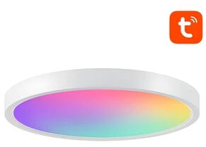 Lubinis šviestuvas Išmani lubinė lempa 30cm WiFi/Bluetooth 16M RGBCW Gosund LB12 1920lm Tuya + nuotolinio valdymo pultas.