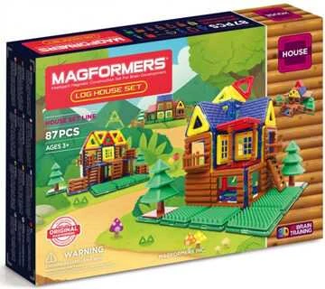 Magformers MAGFORMERS RĄŠSINIŲ NAMŲ KOMPLEKTAS