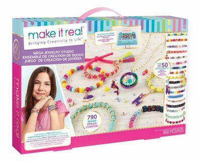 Make It Real Kūrybiškas rinkinys papuošalų apyrankėms kurti