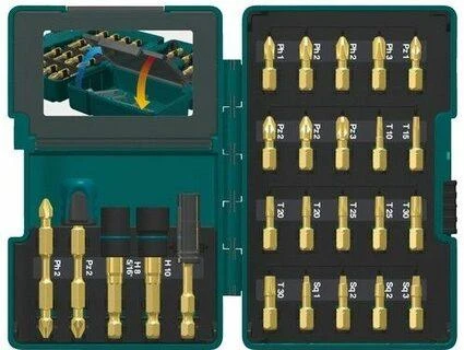 Makita B-49921 26 vnt. Torsion sukimo antgalių komplektas