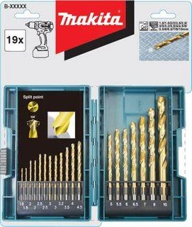 Grąžtas Grąžtų komplektas metalui Makita B-67795; 19 vnt.