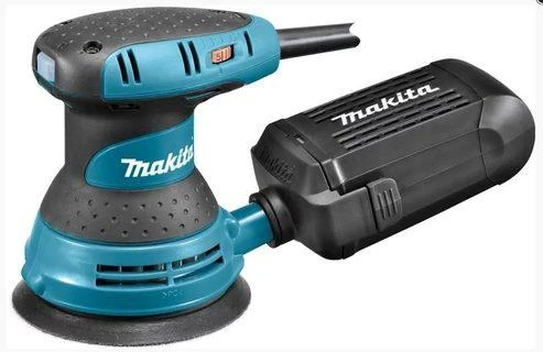 Makita BO5031K Ekscentrinis šlifuoklis, 300 W, 125 mm, 4000-12000 min-1, 2,8 mm, lagaminas, 1,3kg