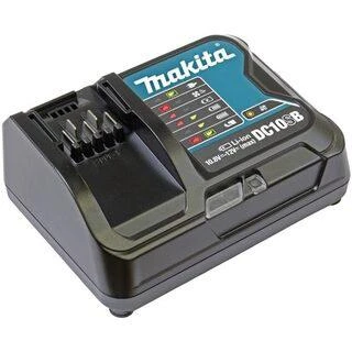 Makita 12V CXT DC10SB kroviklis su indikatoriais
