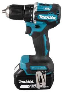 Makita DDF487RTJ Akumuliatorinis gręžtuvas 18V, 2x 5,0 Ah Li-ion, 40/23NM, BL-motor, MAKPACK