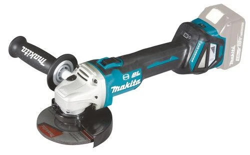 Makita akumuliatorinis kampinis šlifuoklis DGA513Z 18V, be akumuliatoriaus ir kroviklio