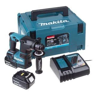 Perforatorius Makita DHR171RTJ; 18 V; 1,2 J; SDS-plus; 2x5,0 akum.