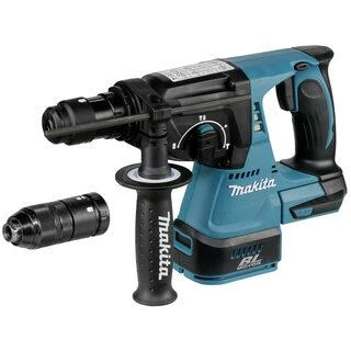 Akumuliatorinis perforatorius Makita DHR243ZJ, lagaminas, be akumuliatoriaus ir kroviklio