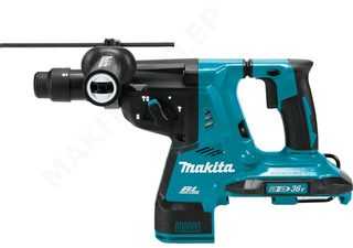 Makita DHR283ZJU Akumuliatorinis perforatorius, 2X18 V, AWS, SDS-PLUS, 2,8J LED, Be akumuliatorių ir kroviklio!