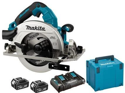 Makita diskinis pjūklas su akumuliatorių komplektu