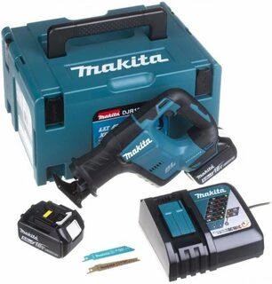 Makita DJR188RTJ Akumuliatorinis tiesinis pjūklas, 18 V, 2x5,0Ah Li-ion, BRUSHLESS