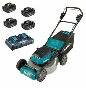 Vejapjovė MAKITA DLM530PT4 2x18V, 4x5,0Ah, 53cm, iki 2300 m2
