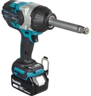 Makita DTW1005Z Akumuliatorinis smūginis veržliasukis 18V, 1360 Nm, 3/4" ilgas, LED, BL-M, Be akumuliatorių ir kroviklio!
