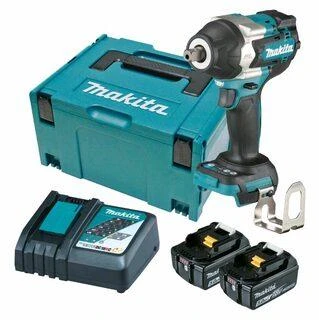 MAKITA SPŪGINIS VERŽTAKLIS 18V 1/2 "700Nm 2x5,0Ah lagaminas MAKPAC DTW701RTJ