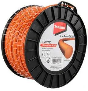 Makita 369,224,604 Trimeriai 2,4mm/262m apvalus valas