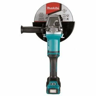 Makita kampinis šlifuoklis GA038GT201, 40V XGT, 2x5.0Ah 230mm