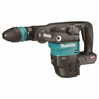 Makita HM001GZ02 Atskėlimo plaktukas XGT, 9,4 J, SDS-MAX, 6,3kg, bešepetėlinis variklis, AWS (su AWS lustu), AVT, XPT, "Z" versija - komplektuojamas be akumuliatoriaus ir kroviklio
