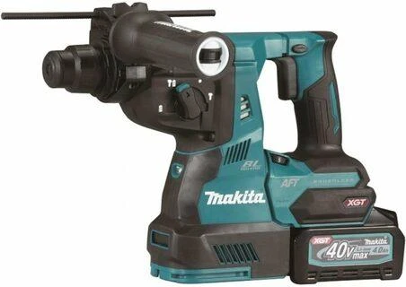 Makita HR004GZ01 Perforatorius XGT, 2,9 J, 28mm; 4,1kg, bešepetėlinis variklis, greitojo keitimo griebtuvas, AVT; XPT; "Z" versija - komplektuojamas be akumuliatoriaus ir kroviklio