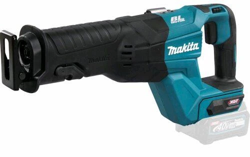 Makita JR001GZ Reciprocating saw XGT, 32mm stroke; 3,54kg; greitas ašmenų keitimas; bešepetėlinis variklis, "Z" versija - komplektuojamas be akumuliatoriaus ir kroviklio