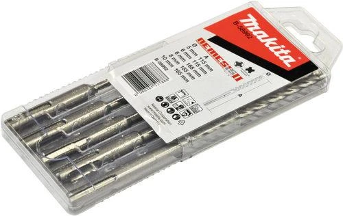 Grąžtas Makita SDS-PLUS Grąžtų Komplektas 5-vnt NEMESIS 2 B-58992