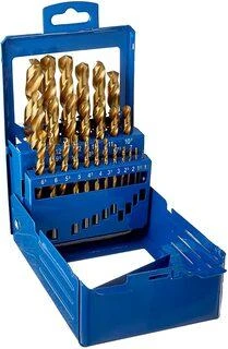 Grąžtas Makita Rinkinys grąžtų TYTAN HSS-G TIN 25szt 1-13mm