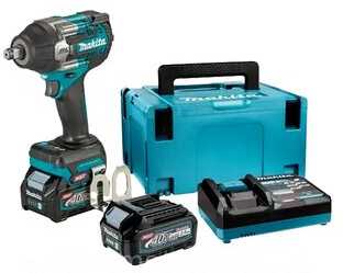 akumulatorowy klucz udarowy 1/2", 1100Nm, 40V max, Makita [TW007GD201] 2x2,5Ah, Li-Ion, XGT