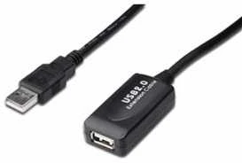 StarTech Manhattan Manheteno didelės spartos USB aktyvus prailginimo kabelis AM/AF 10.0m, 150248