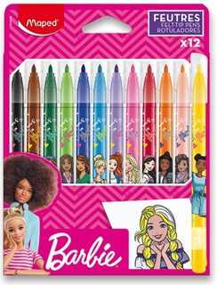 Maped *****CREATIV Barbie flomasteriai 845418