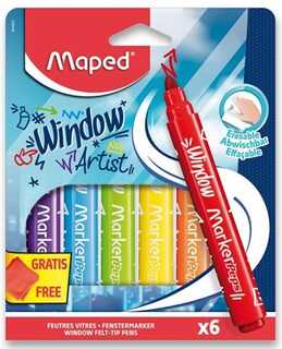Cx Dystrybucja Maped *****Flamastry d/szyb WindowMarker A6 844822 48228