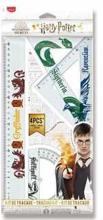 Liniuočių rinkinys Maped, Harry Potter, 4 vnt.