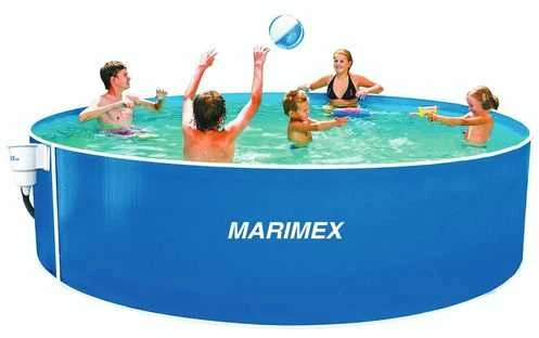 Marimex Orlando baseinas su besimaudančiais žmonėmis