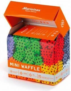 Konstrukciniai blokeliai Mini Waffle Konstruktor, 500 d.