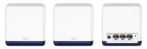 Maršrutizatorius TP-Link „Mercusys“ | AC1900 viso namo tinklinio „Wi-Fi“ sistema | „Halo H50G“ (3 vnt. pakuotė) | 802.11ac | 1300+600 Mbps | Ethernet LAN (RJ-45) jungtys 3 | Tinklo palaikymas: Taip | MU-MiMO: Taip | Mobilusis plačiajuostis ryšys: Be