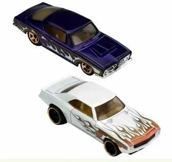 Mattel Dviejų Hot Wheels automodelių rinkinys