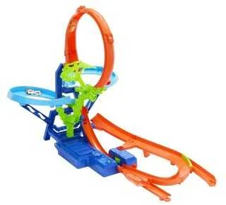 Mattel HOT WHEELS kaskadinė trąsa – Avarija ore (JFD12)