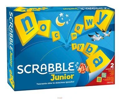 Mattel Stalo žaidimas Scrabble Junior vaikams