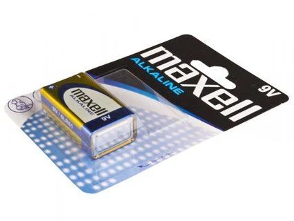 Maxell, 6LR61 baterija, 9V Alkaline (krona)