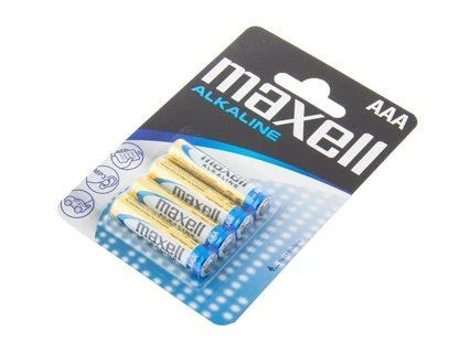 „Maxell“ AAA baterijos pakuotėje