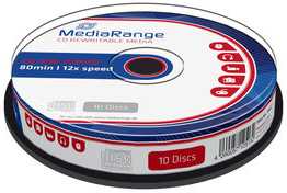 MediaRange DVD-RW 700 MB 12x 10 vnt (MR235)