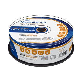 MediaRange DVD-R 4.7 GB 16x 25 vnt (MR408)