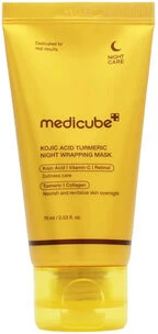 Medicube Kojic Acid Turmeric Night Wrapping Mask, 75 ml
