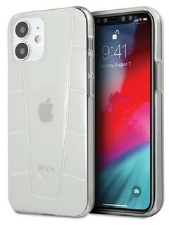 Mercedes MEHCP12SCLCT iPhone 12 mini 5,4″ skaidrus kietas dėklas Line