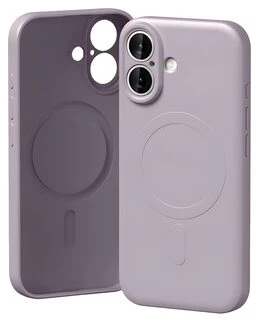 Mercury Semi-Silicone MagSafe dėklas iPhone 17 alyvinės spalvos