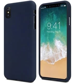 Dėklas Mercury Soft Jelly Case Apple iPhone 11 tamsiai mėlynas