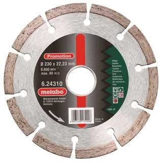 Deimantinis pjovimo diskas Metabo UNIVERSAL SP-U; 230x22,23 mm